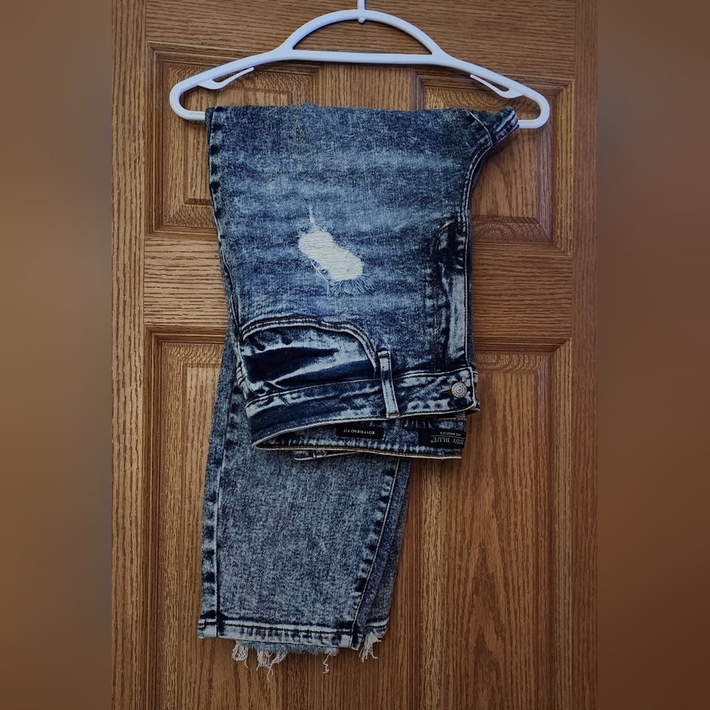 Judy blue Women's acid washed distressed jeans